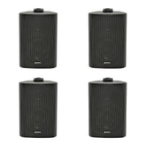 4x Haut-parleurs de fond Adastra BC3V 60W 100V (Noir)